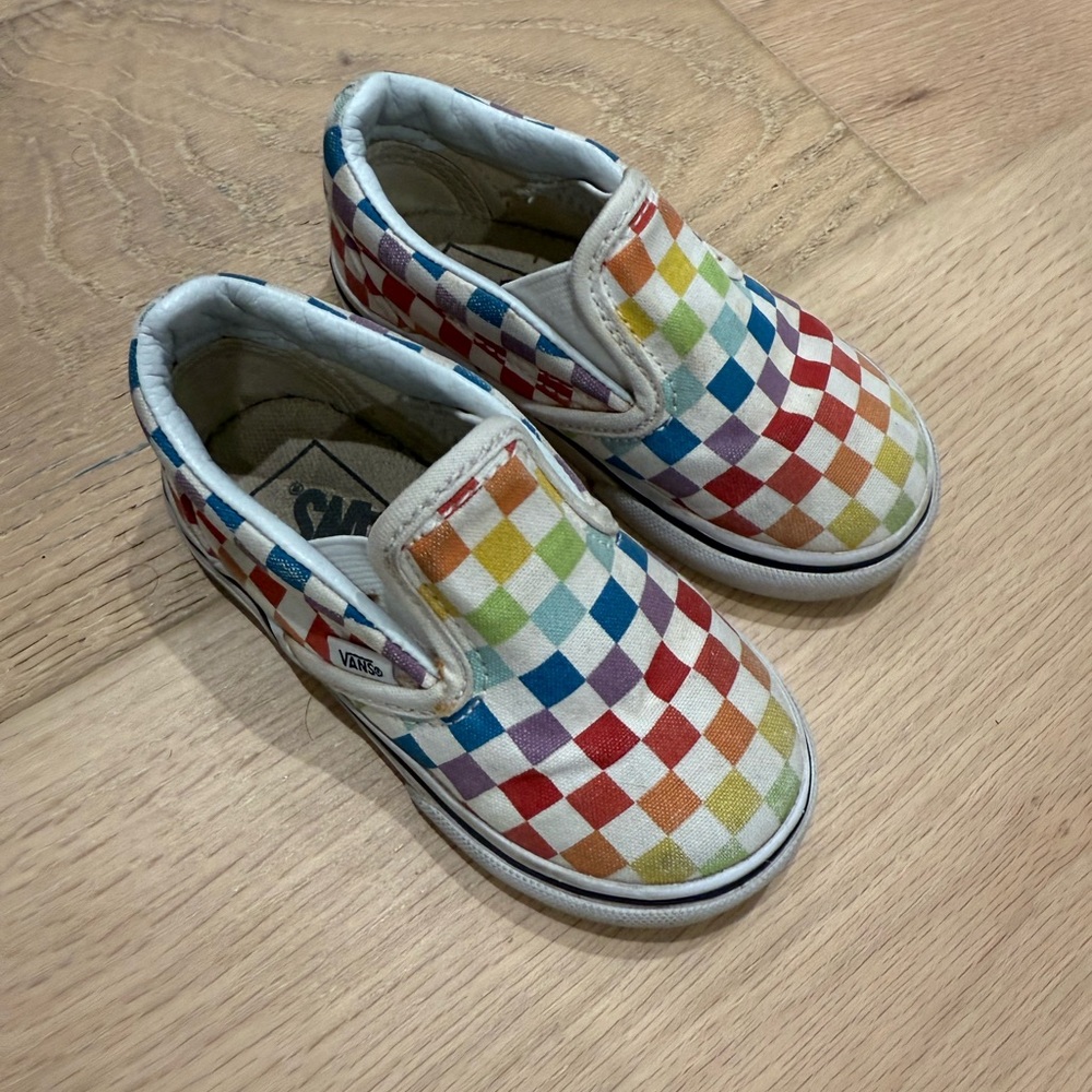 Vans toddler Checkered Slip-Ons